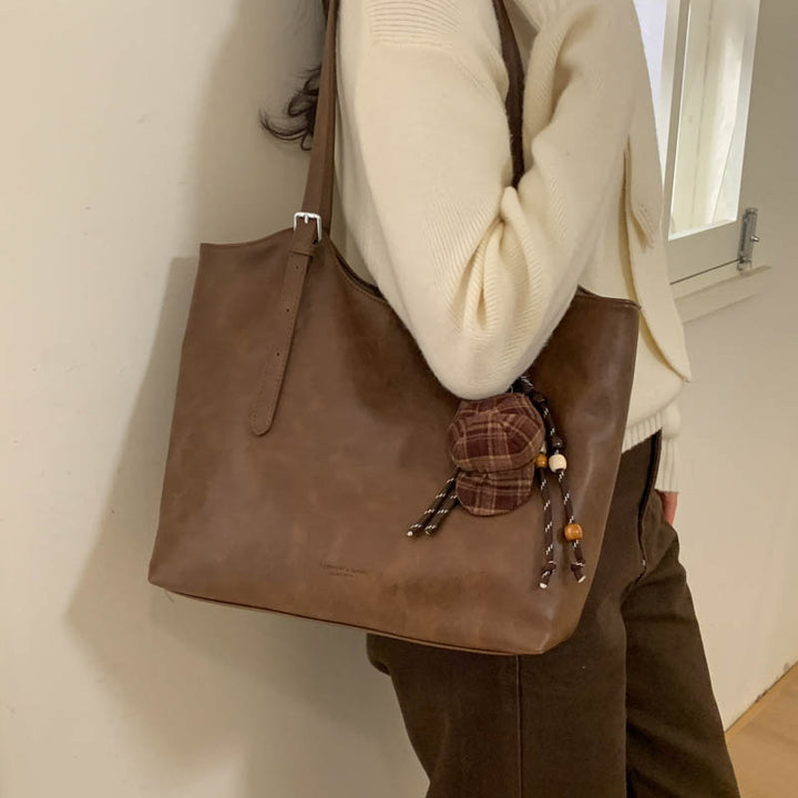 Leather Tote Bag Bowlift
