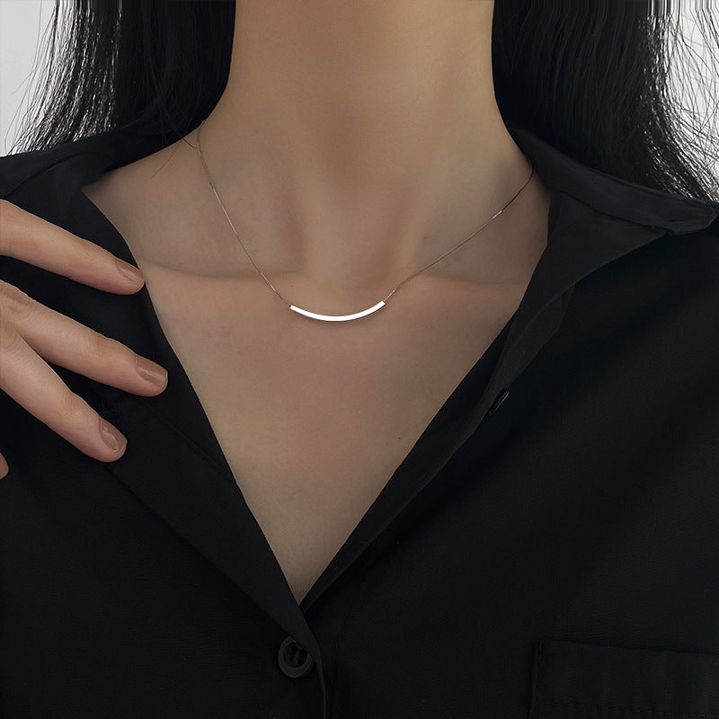 Minimalist Bar Pendant Necklace Bowlift