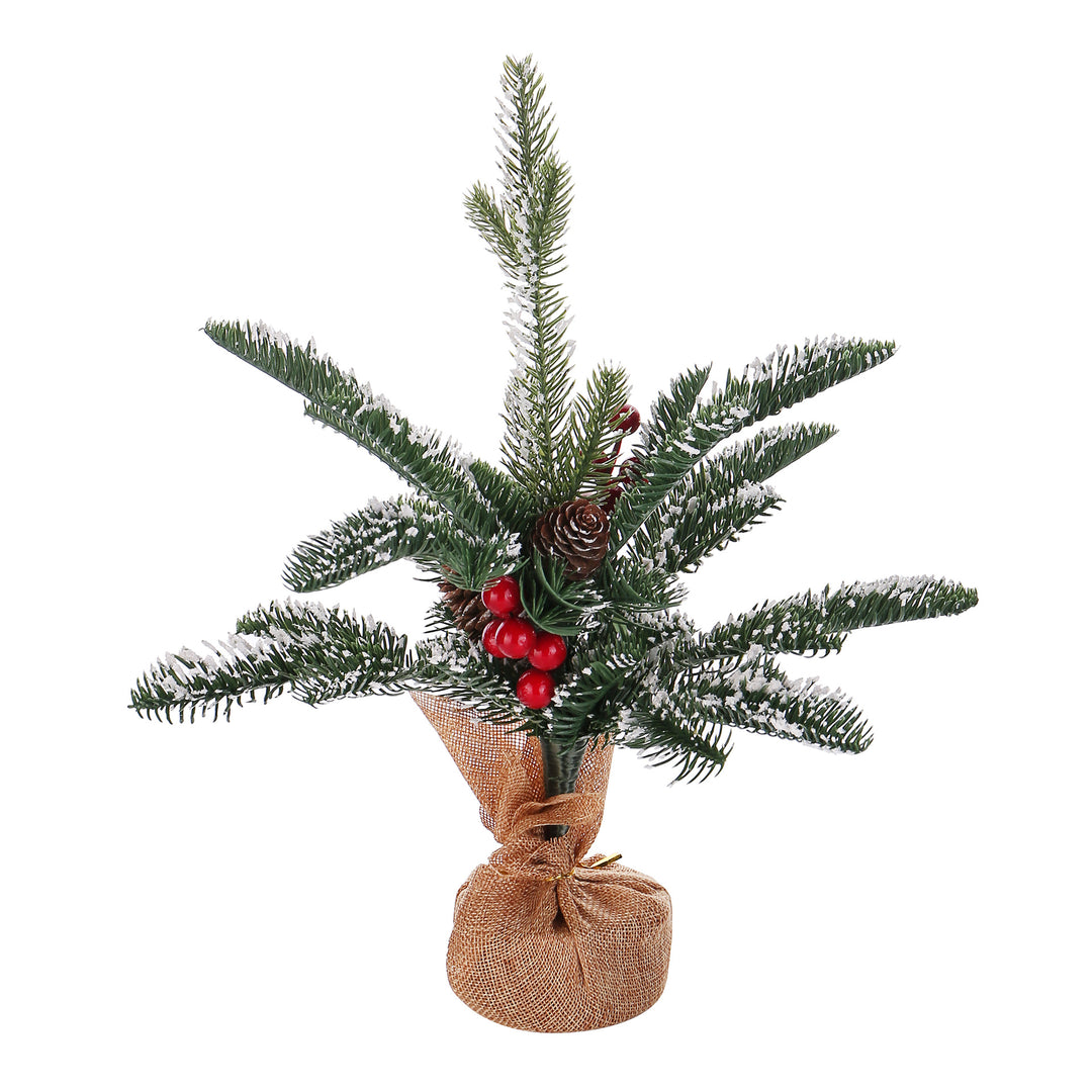 Miniature Holiday Pine Tree Decoration Bowlift