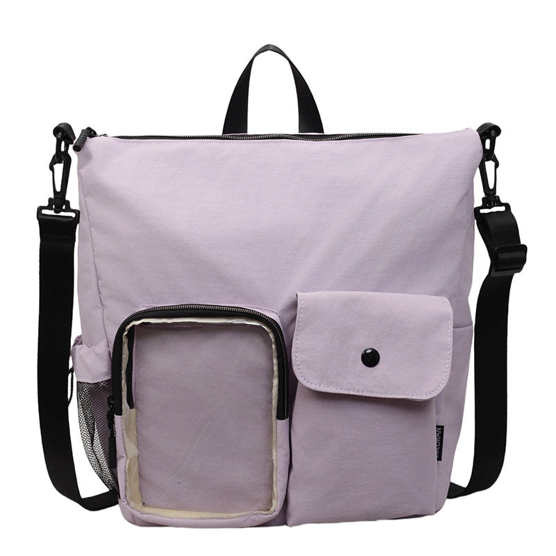 Multi-Pocket Utility Shoulder Bag Bowlift