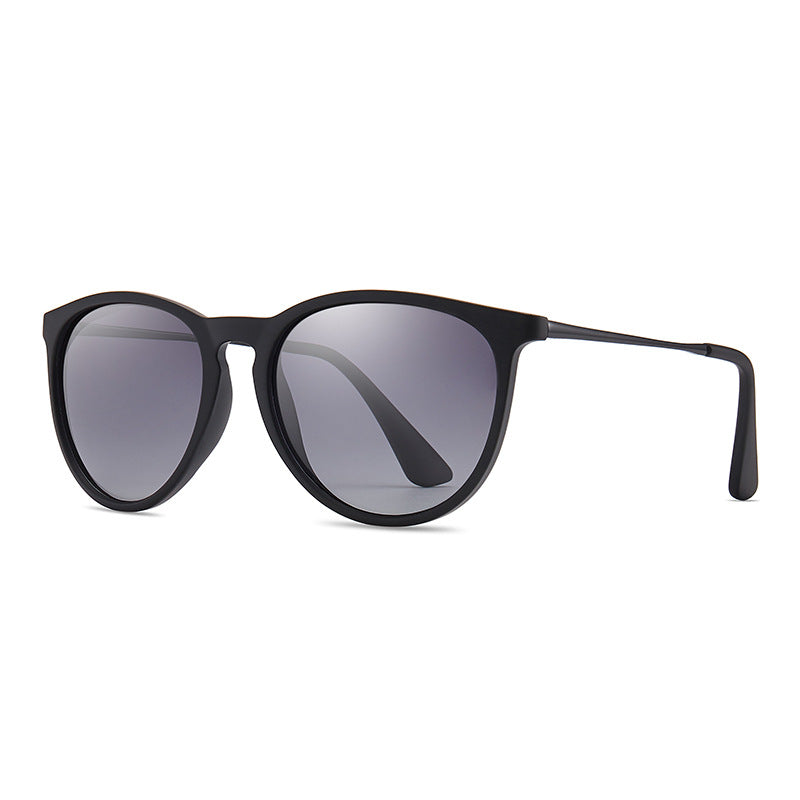 Women's fashionable and elegant sunglasses with high-quality plastic frame and mirrored lenses Bowlift