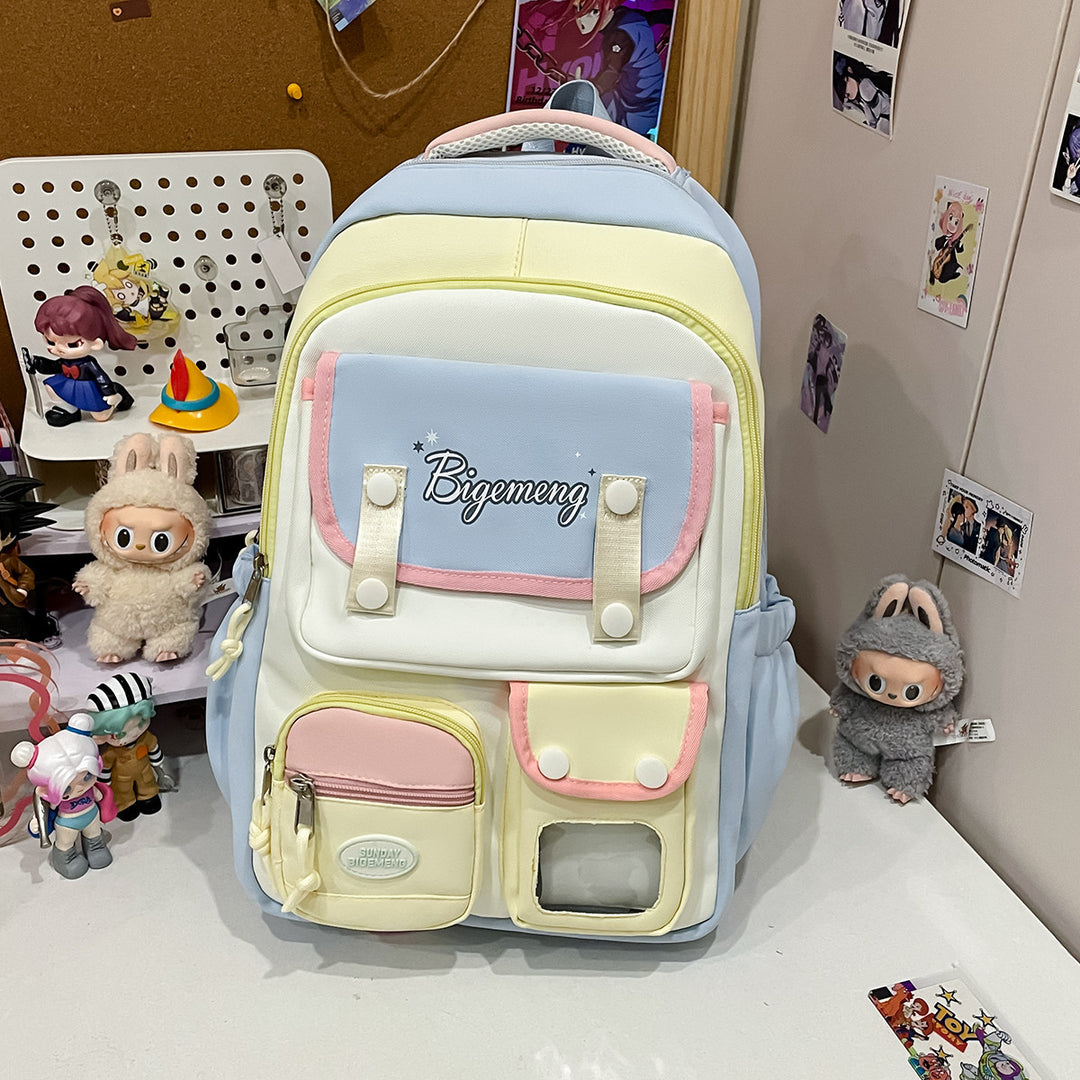 Versatile Multi-Pocket School Backpack Bowlift