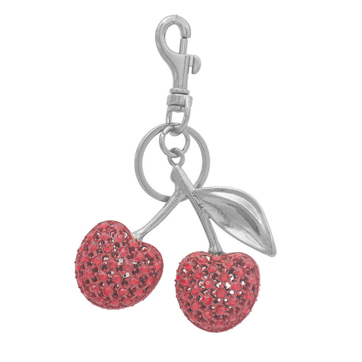 Decorative Cherry Charm Keychain Bowlift