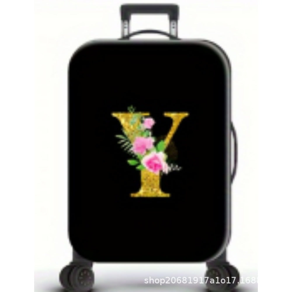 Women Hard Shell Suitcase with High-Quality Floral Design Bowlift