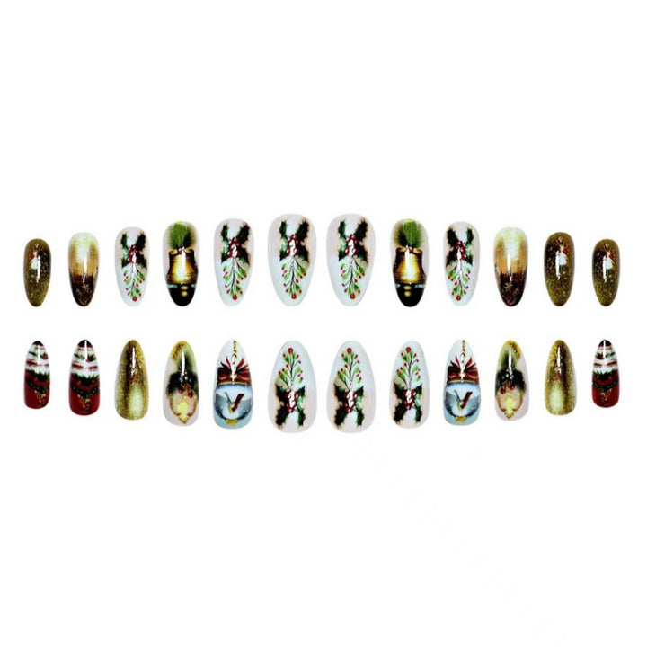 Festive Nail Art Wraps Bowlift