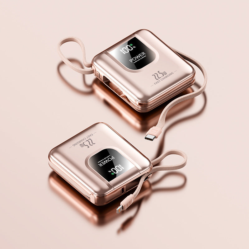 Portable power bank with fast charging function and digital display Bowlift
