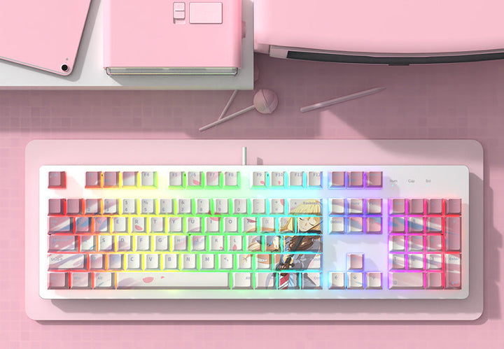 Artistic Themed Mechanical Keyboard Bowlift