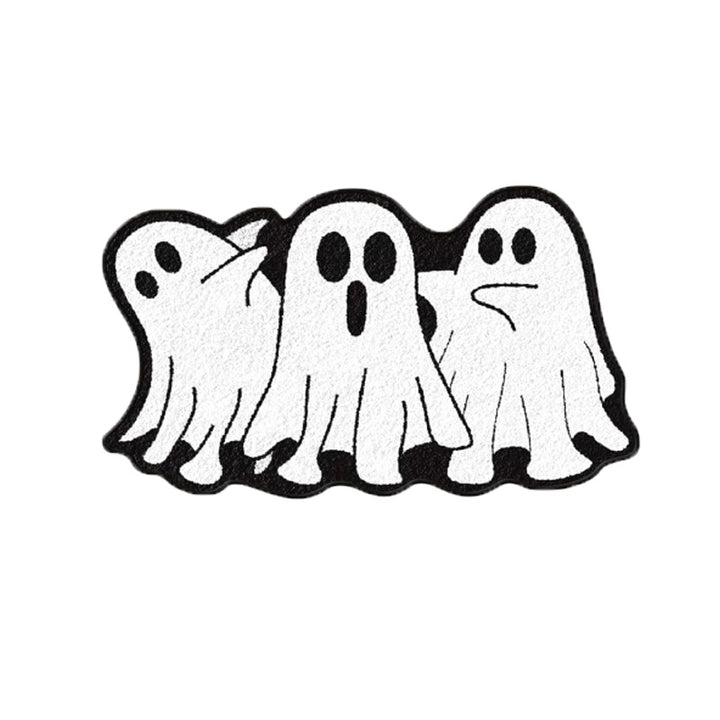Halloween-Themed Ghost Bath Mat Bowlift