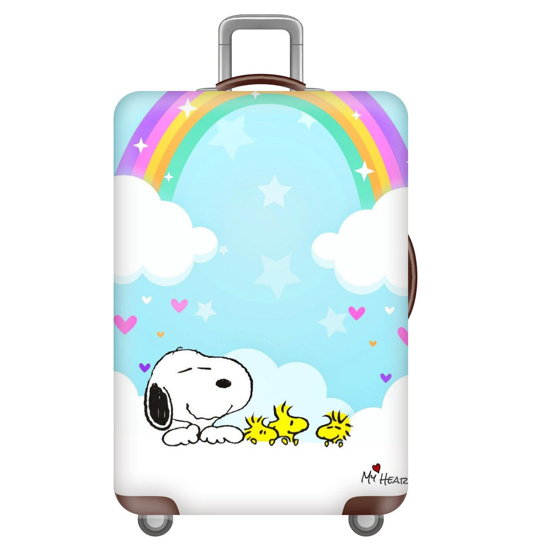 Unisex Hard-shell luggage with playful Snoopy motif Bowlift