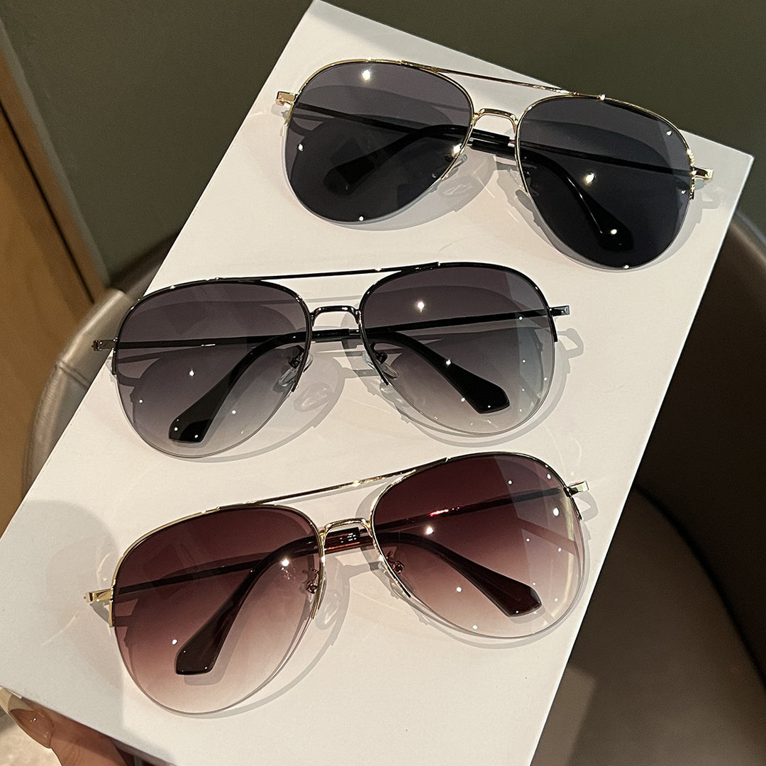 Stylish Aviator Sunglasses Bowlift