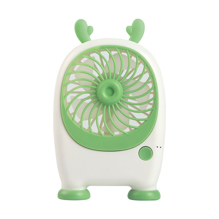 Women's portable handheld fan in playful rabbit design Bowlift