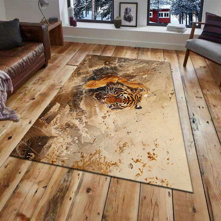 3D Printed Tiger Wall Mural Bowlift