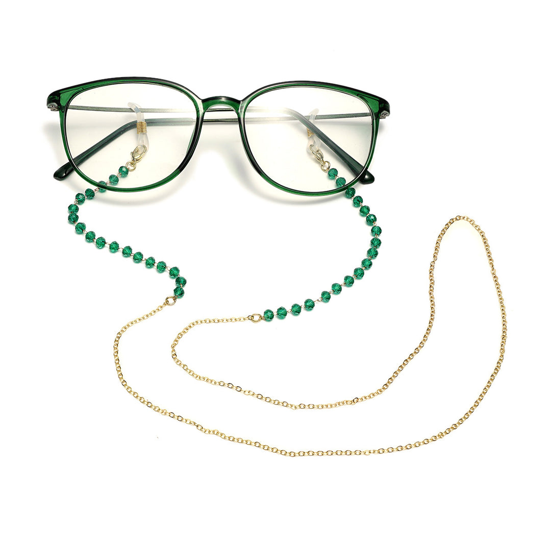 Elegant Beaded Glasses Chain Bowlift