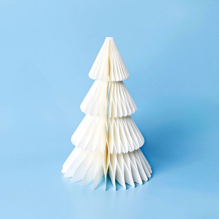 Collapsible Honeycomb Paper Tabletop Christmas Tree Decoration
