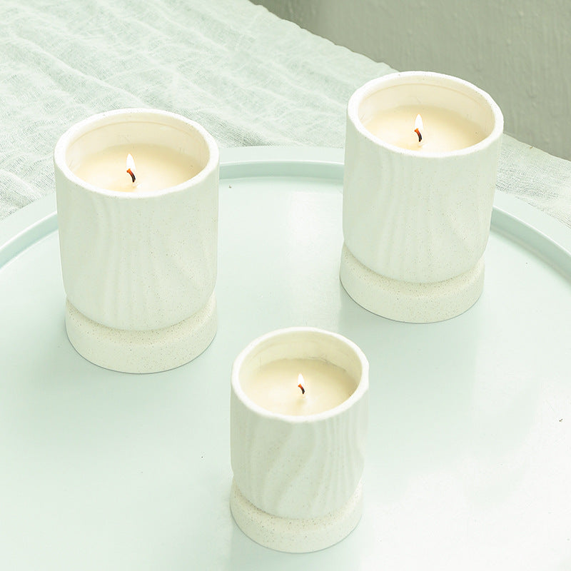 Decorative Textured Candle Holder Bowlift