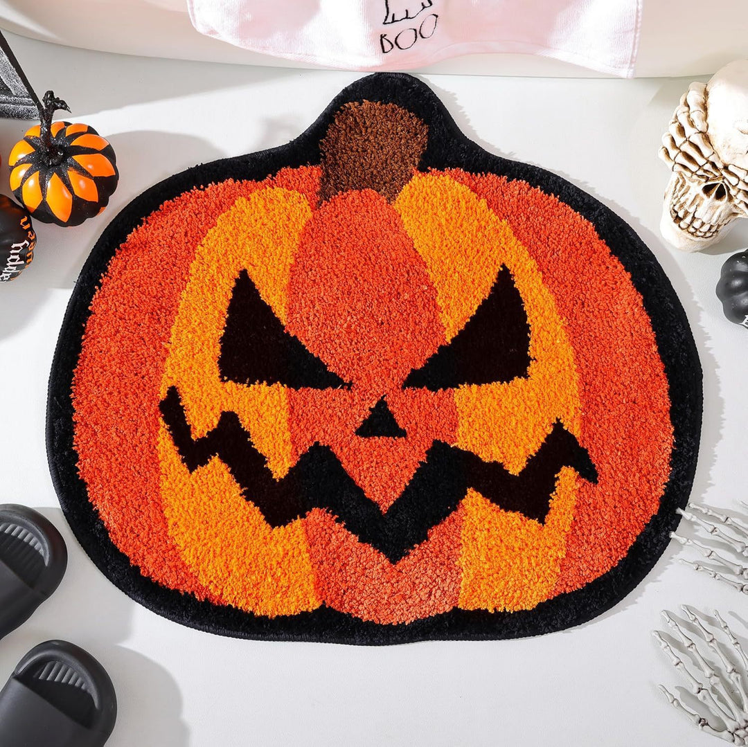 Halloween-Themed Ghost Bath Mat Bowlift