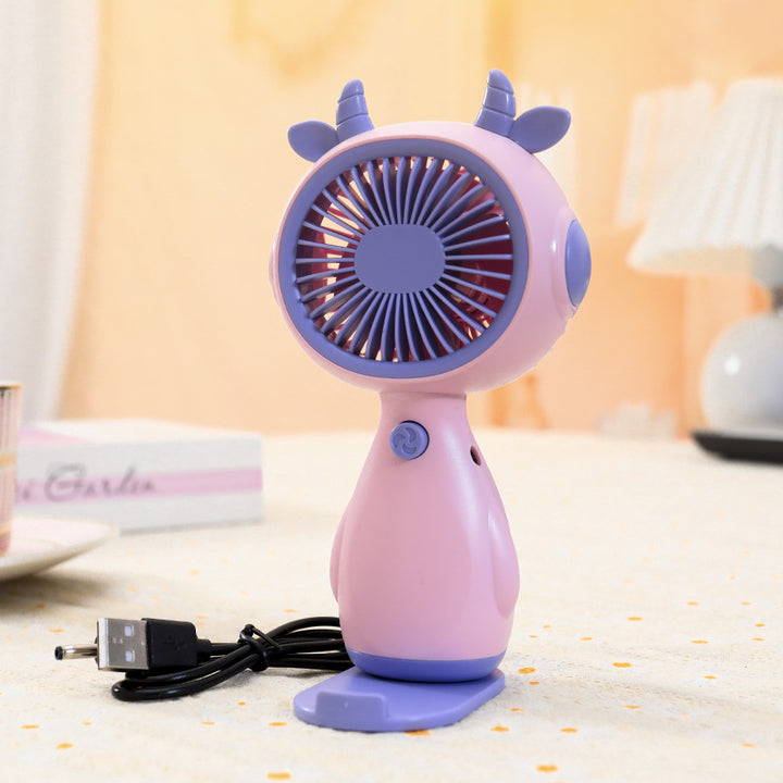Women's portable mini fan in cute animal design Bowlift