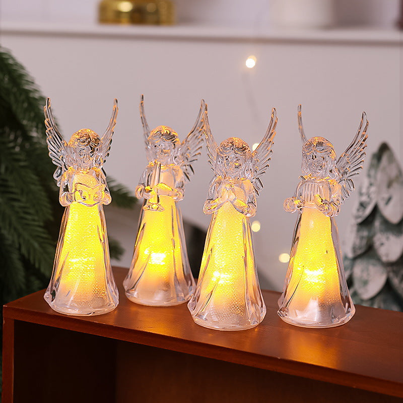 Elegant LED Angel Light Figure Bowlift