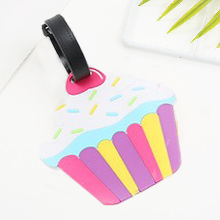 Unisex luggage tag in sweet donut design Bowlift
