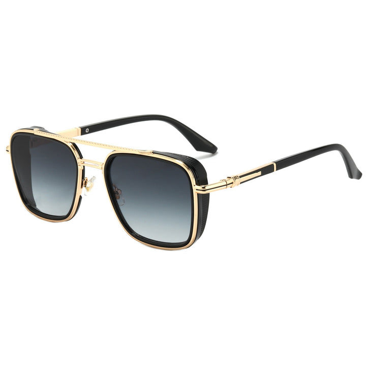 Ladies fashionable oversized sunglasses with luxurious accents Bowlift
