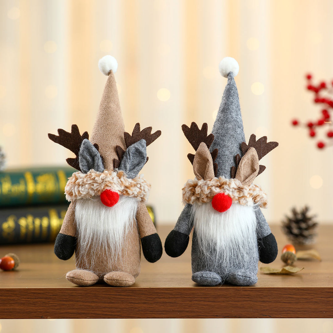 Decorative Holiday Gnome Figurine Bowlift