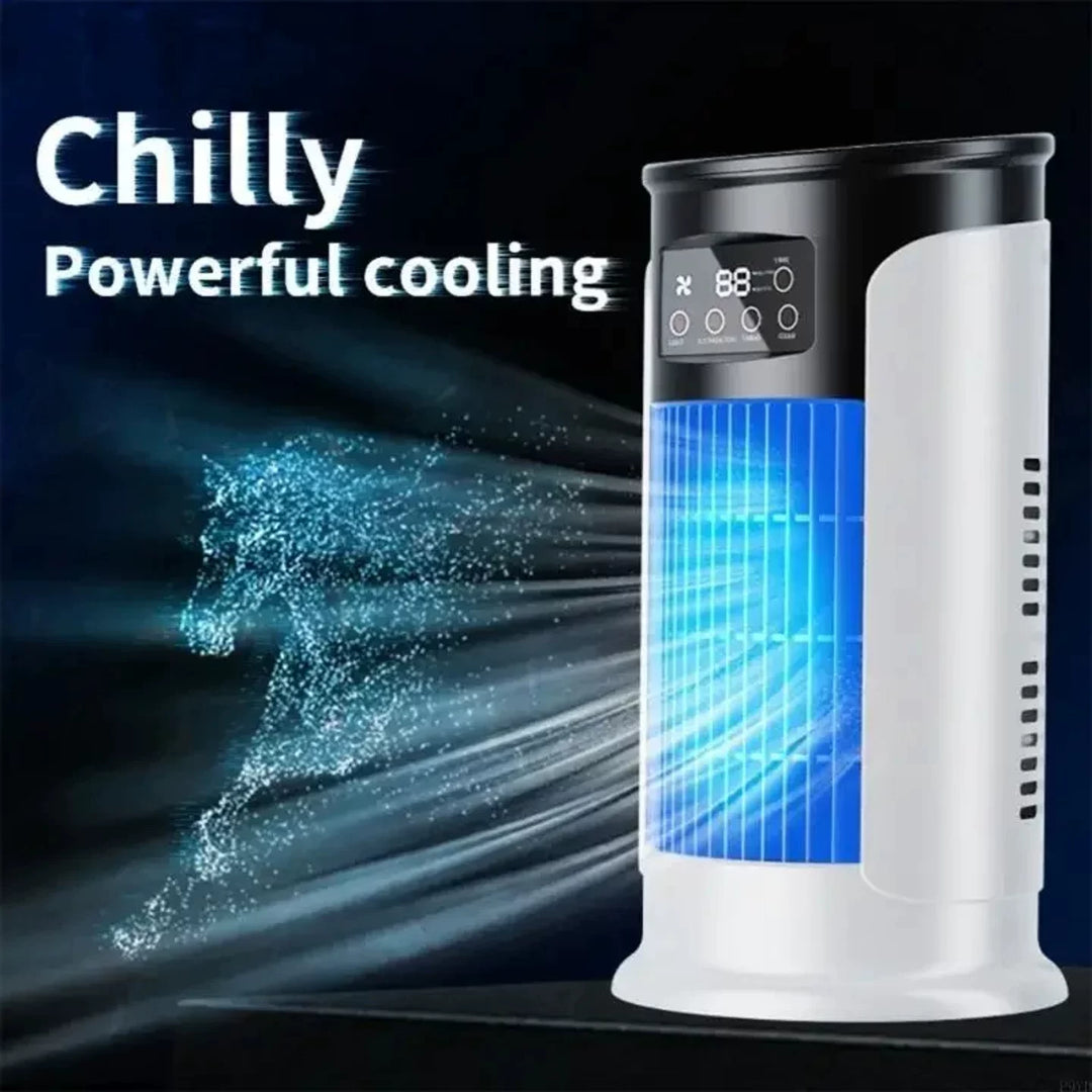Unisex One Size Portable Tower Evaporative Personal Air Conditioner with LED Digital Touch Display Smart Timer Bowlift