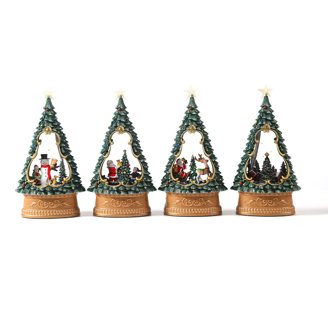 Illuminated Christmas Tree Decoration Bowlift