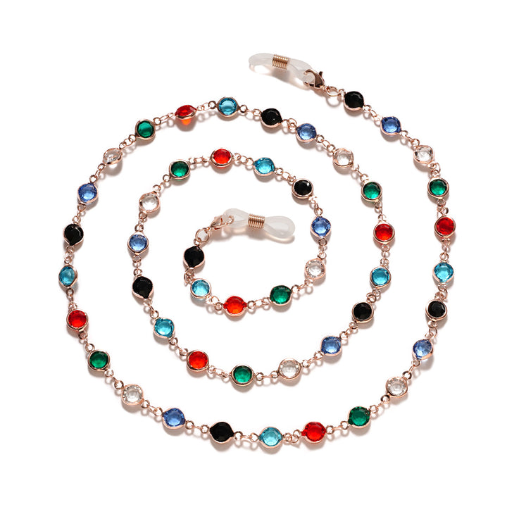 Elegant Crystal Beaded Chain Bowlift