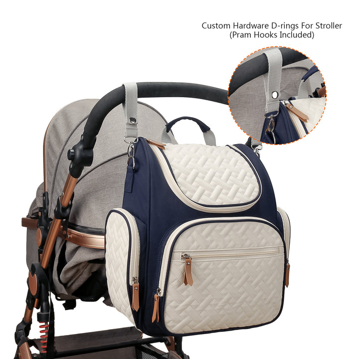 Stylish wrap backpack with multiple compartments Bowlift