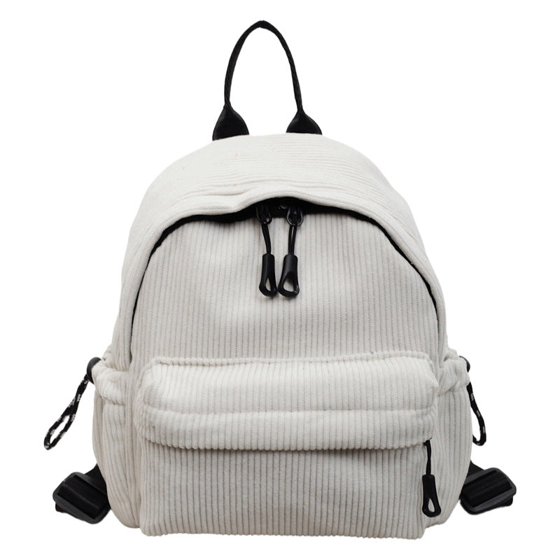 Corduroy Mini Backpack Bowlift