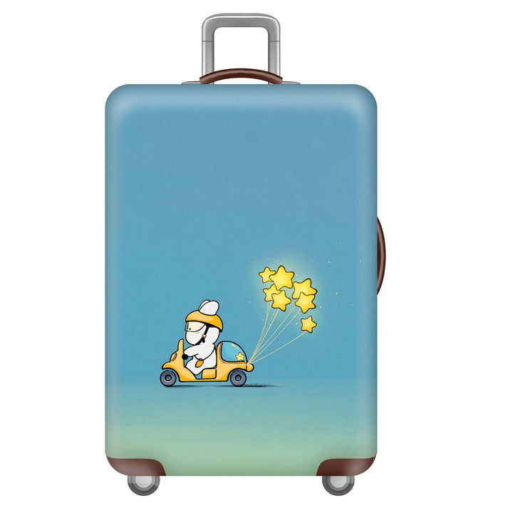 Women’s Hardshell Luggage with Creative Cartoon Design Bowlift