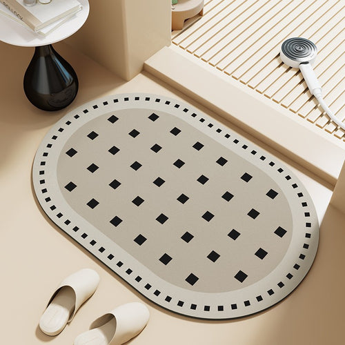 Decorative Bathroom Mat Bowlift