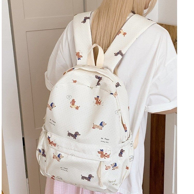 Backpack with Playful Animal Design Bowlift