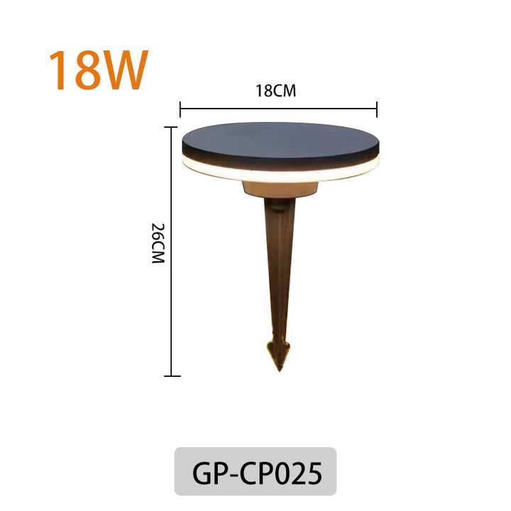 Modern Outdoor Decorative Bollard Light