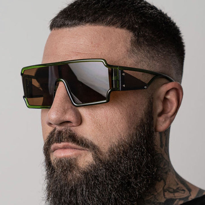 Women's fashionable sport sunglasses with futuristic design Bowlift