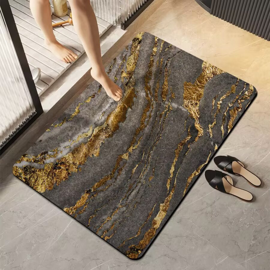 Luxurious Marble Finish Mat Bowlift