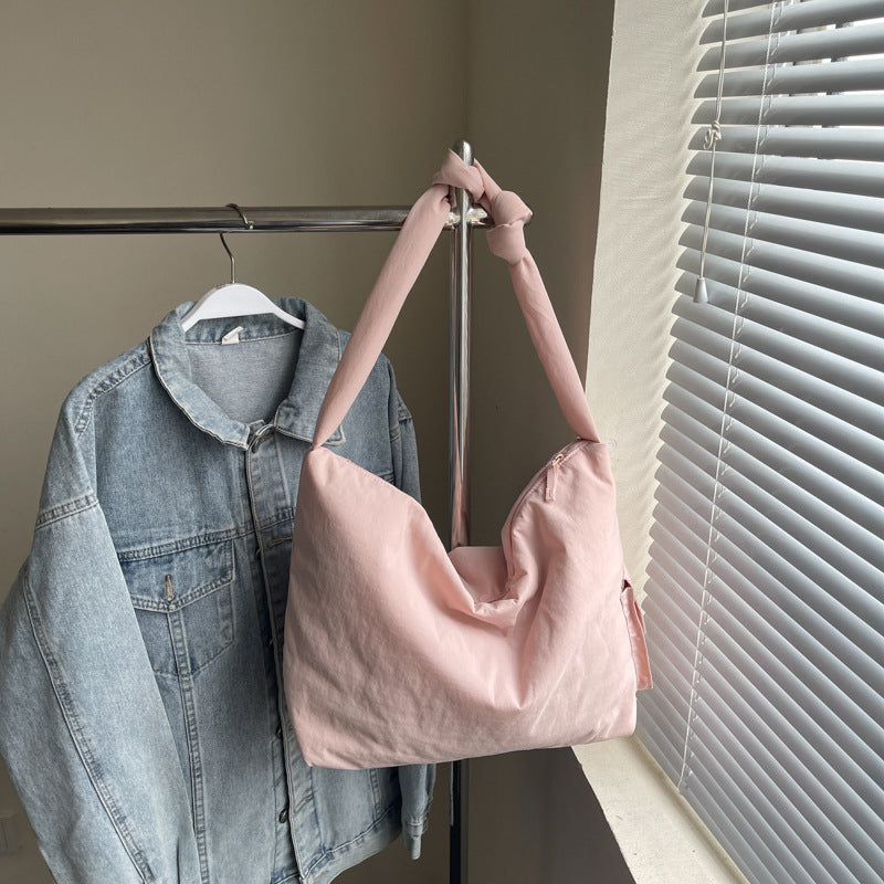 Knot-Handled Canvas Tote Bowlift