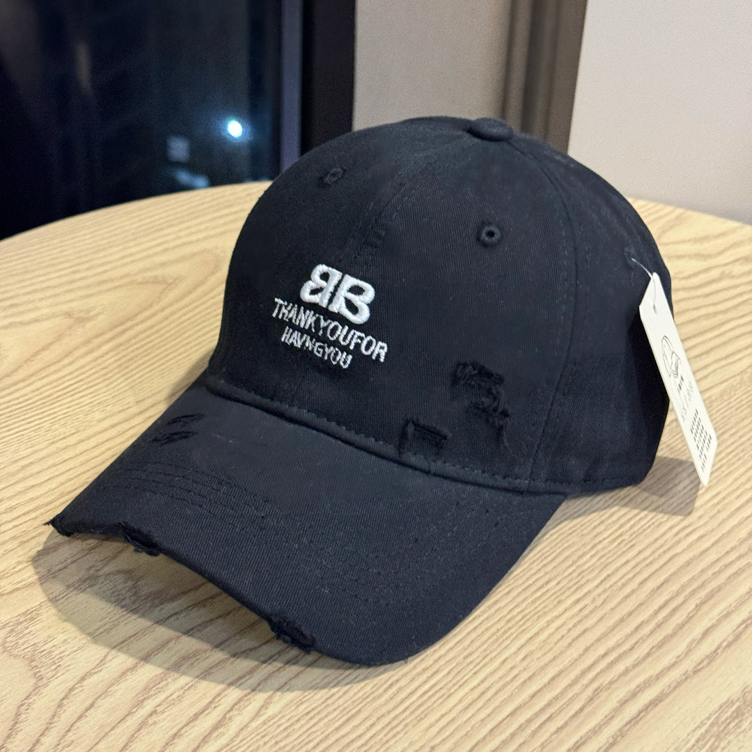 Unisex Distressed Casual Baseball Cap Bowlift