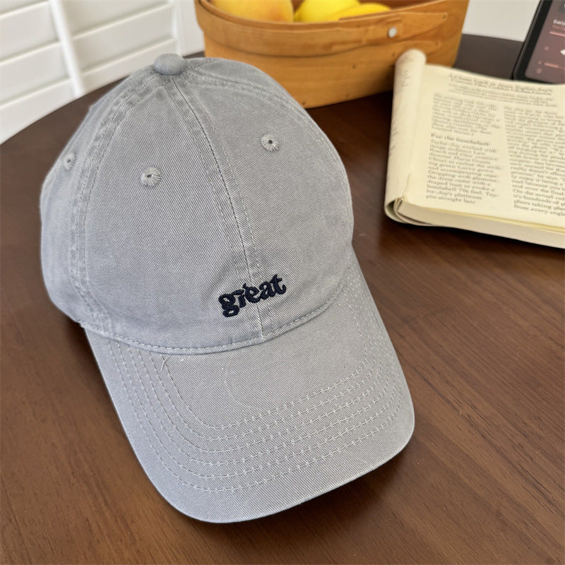 Men's Casual Cotton Adjustable Baseball Cap Bowlift