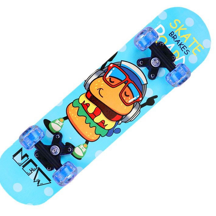 Girls' Cartoon Character Mini Skateboard Bowlift