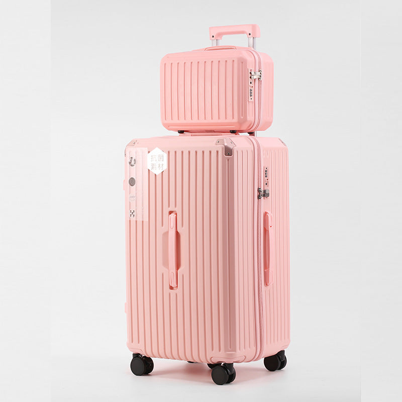 Unisex Functional Expandable Carry-On Luggage Bowlift