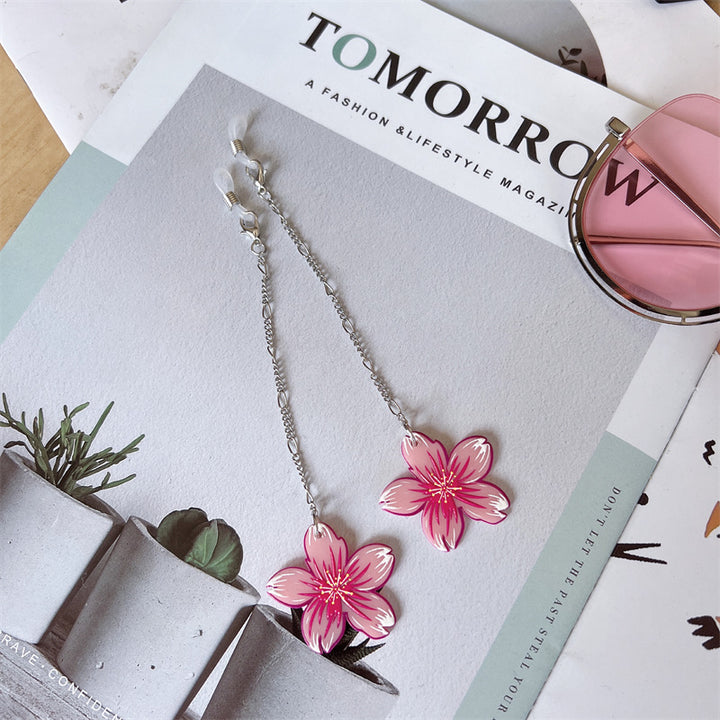 Floral Charm Dangle Earrings Bowlift