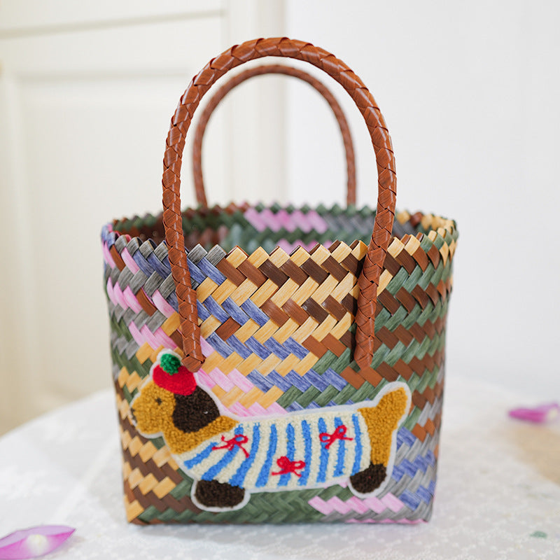 Handwoven Beach Bag Bowlift