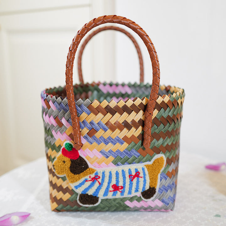 Handwoven Beach Bag Bowlift