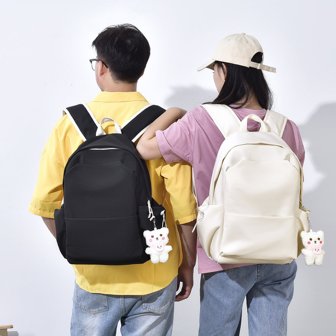 Practical leisure backpack with versatile compartments Bowlift