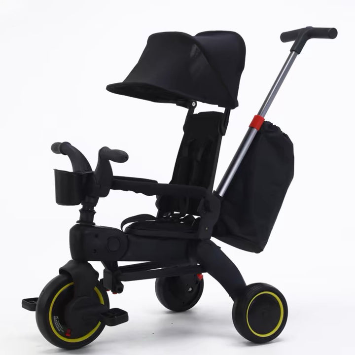 Foldable Tricycle with Canopy Bowlift