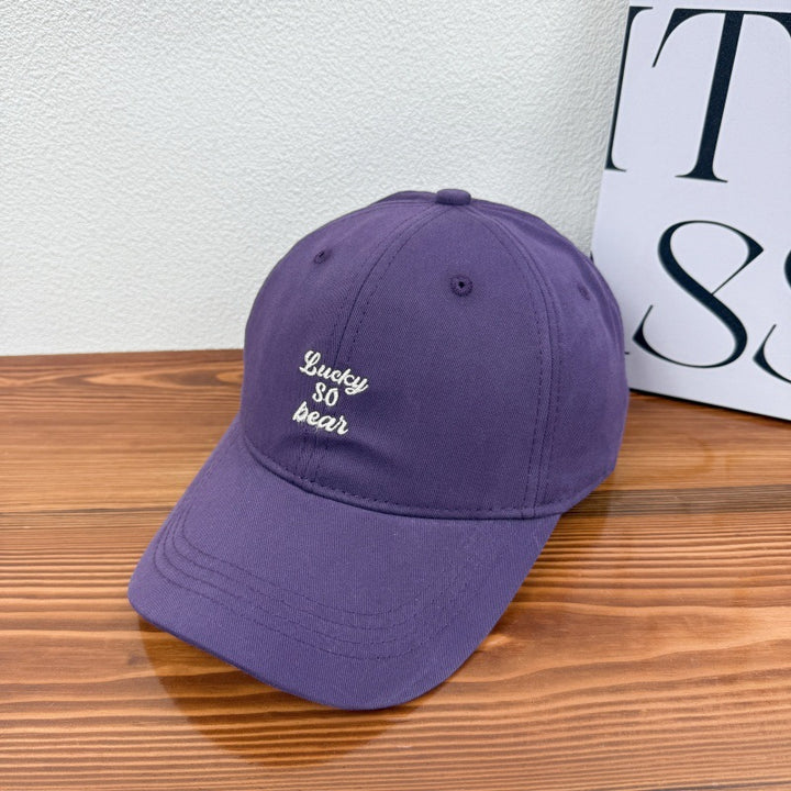 Unisex Casual Embroidered Cap Bowlift