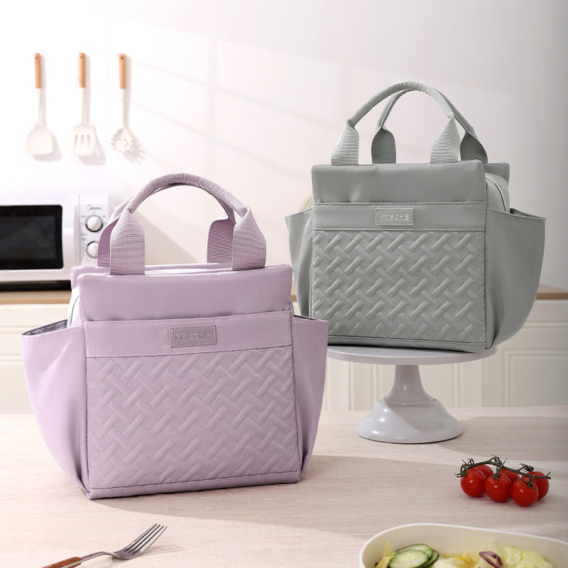 Multi-Pocket Insulated Lunch Tote