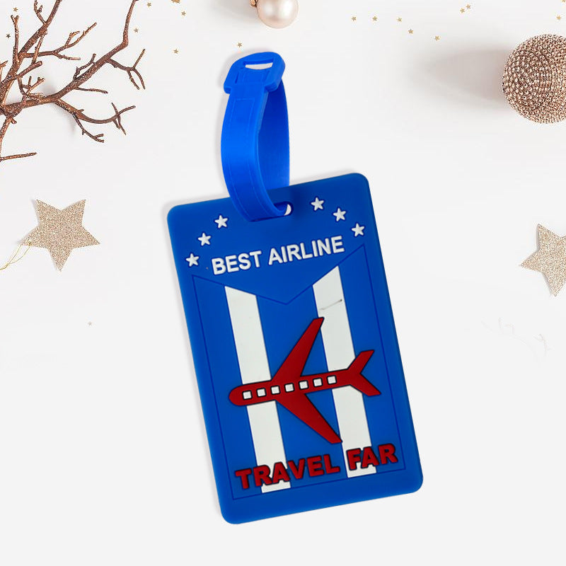 Silicone Travel Luggage Tag Bowlift