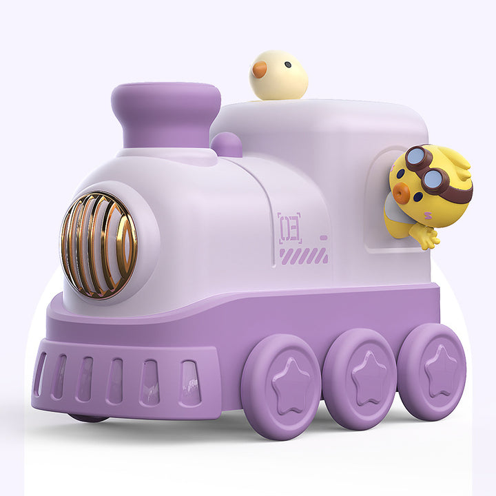 Ladies' toy locomotive with animal characters Bowlift